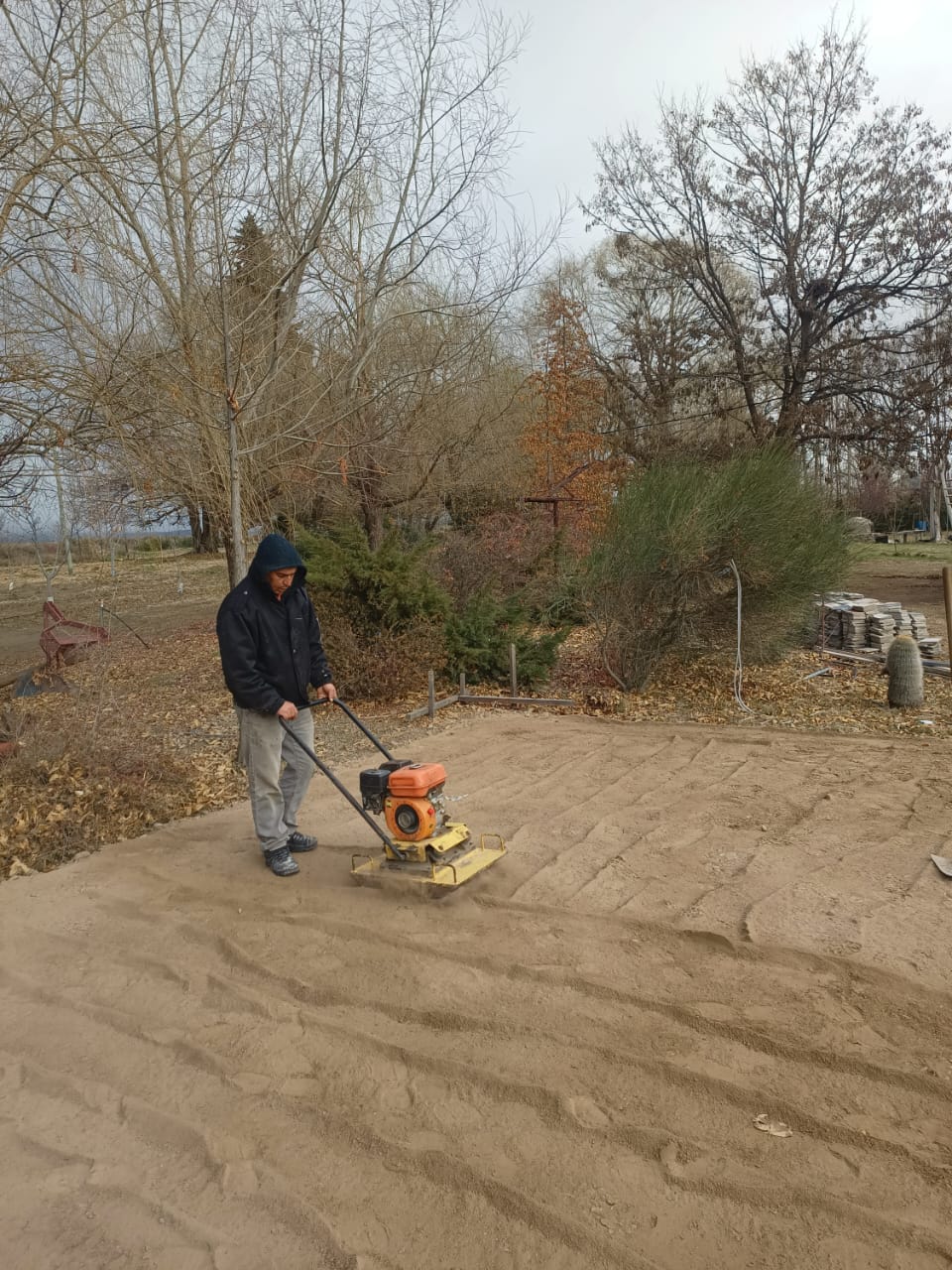 Preparación de cielorraso